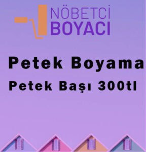 petek boyama fiyat