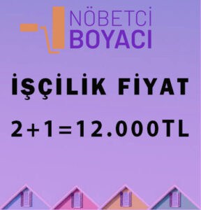 2+1 daire boyama fiyat